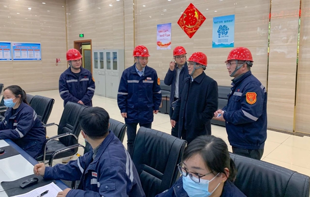 大年初一，王大真到田家河新項(xiàng)目和分子公司走訪慰問(圖5)